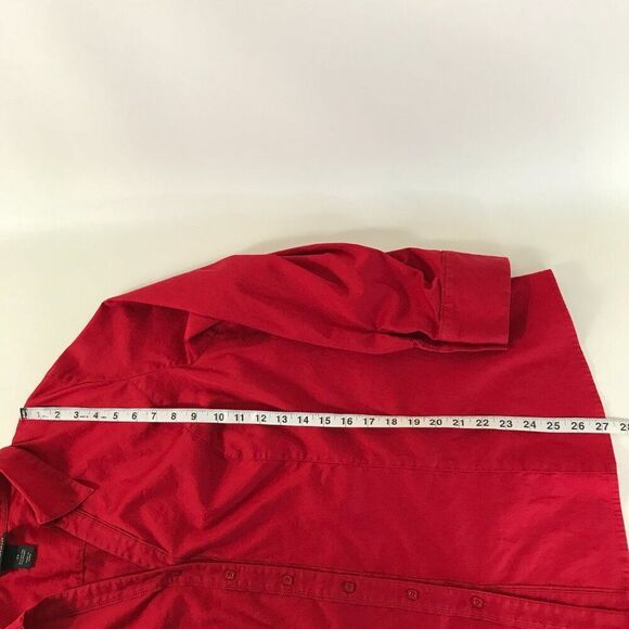 Lane Bryant Button Down Shirt Women's Plus Size 26 Long Sleeve Stretch - Picture 7 of 9